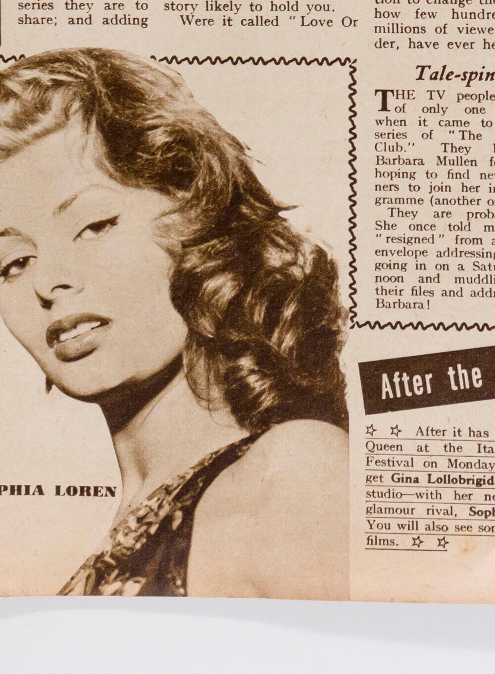 MARILYN MONROE Judy Garland SOPHIA LOREN Laurence Harvey UK Picturegoer magazine