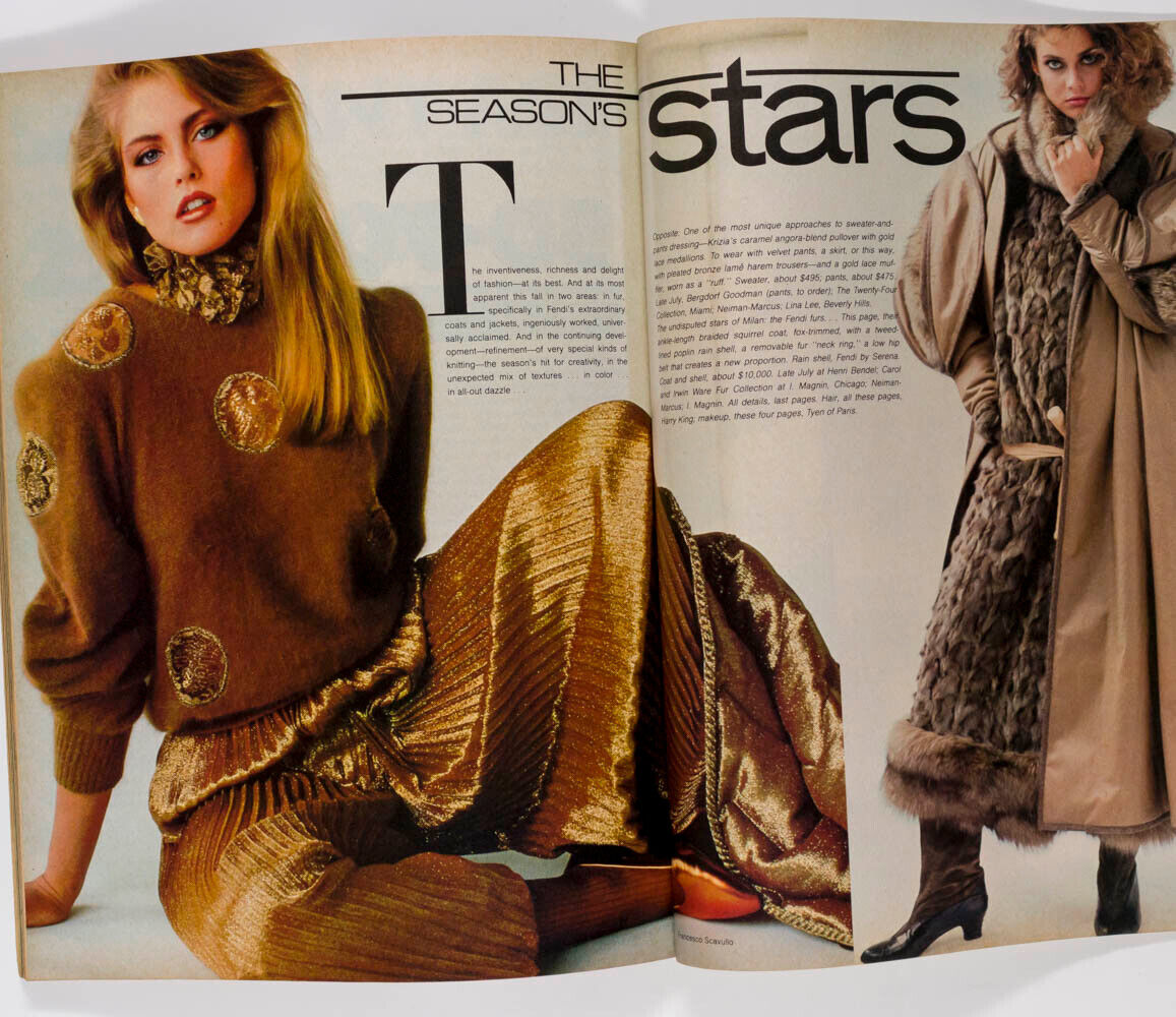 Nancy Donohue GIA CARANGI Jeff Aquilon JANICE DICKINSON Carol Alt BLONDIE Vogue