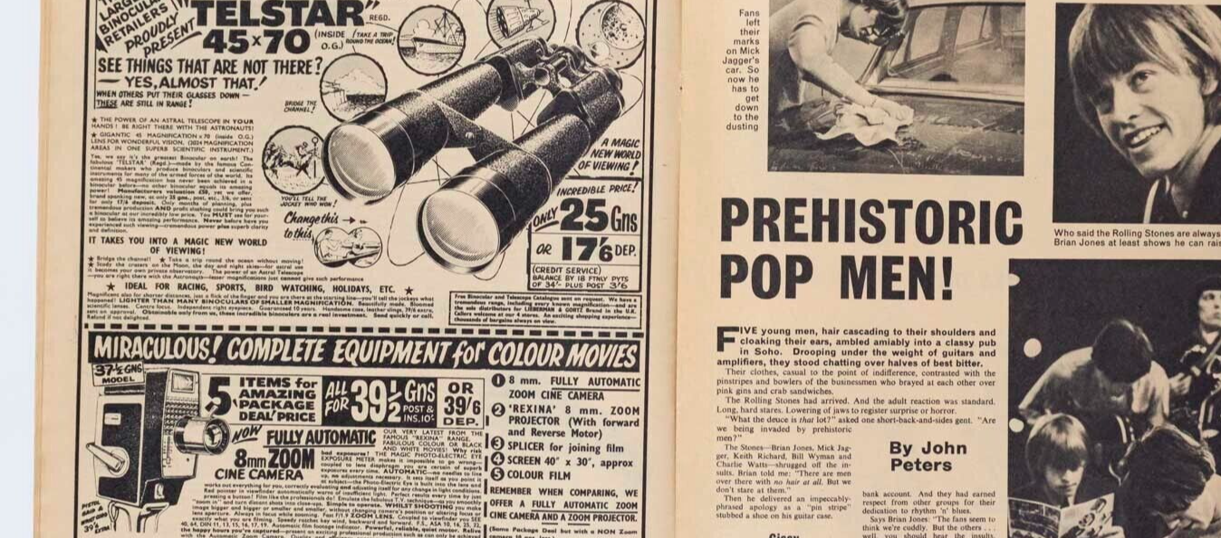 Rolling Stones NORMAN PARKINSON Harry Corbett LEE HARVEY OSWALD Titbits magazine