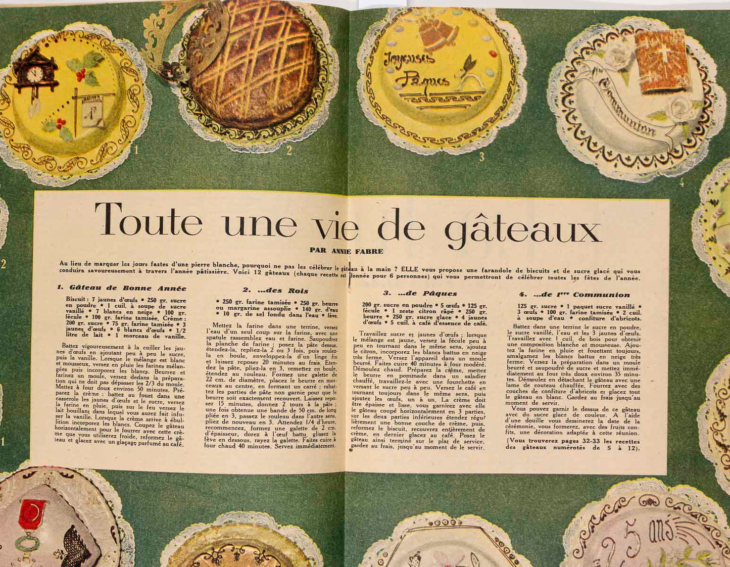 BRIGITTE BARDOT Suzy Parker BRASSAI Seville BETTE DAVIS French ELLE magazine 50s