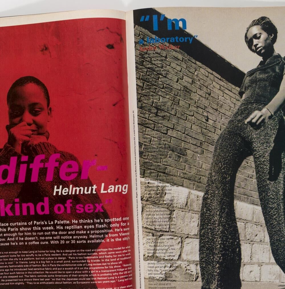 Margiela WOLFGANG TILLMANS Romeo Gigli MARIAH CAREY Dario Argento i-D MAGAZINE