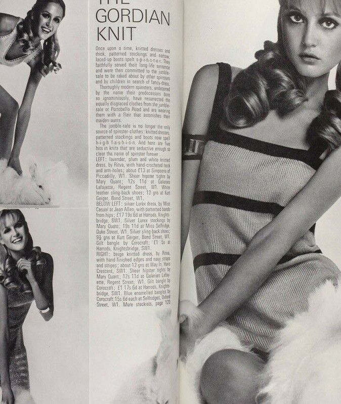 Alexandra Stewart TWIGGY Ewa Aulin INGRID BOULTING John Piper QUEEN magazine 60s