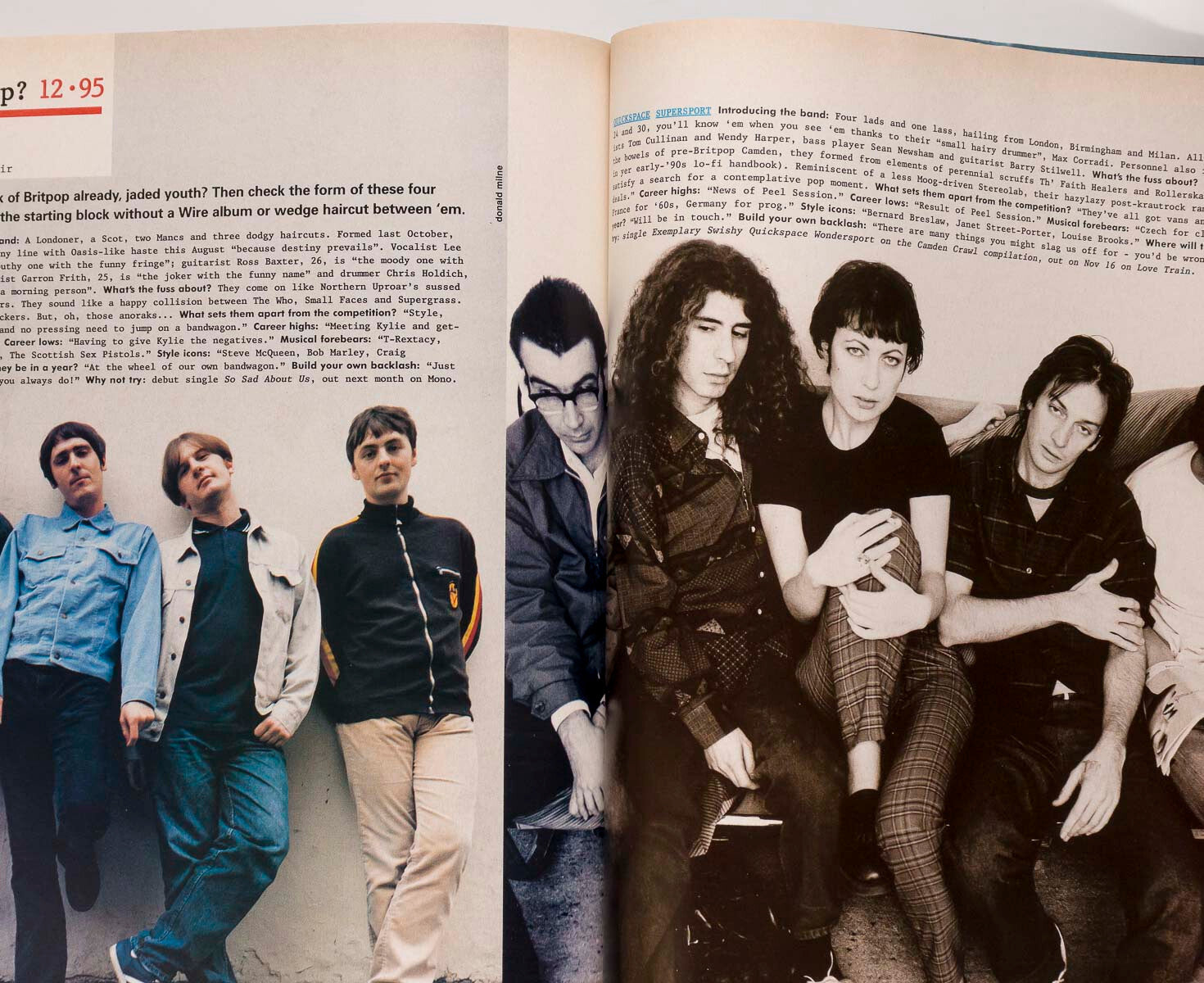 Stella Tennant CHARLATANS Human League DAVID SORRENTI Tracey Emin i-D magazine