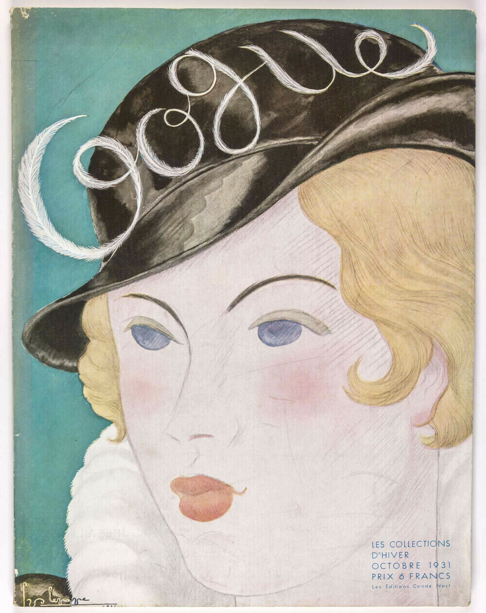 GEORGE LEPAPE Carl Erickson MAX PONTY Hoyningen-Huene RBW Paris Vogue 1931 Oct