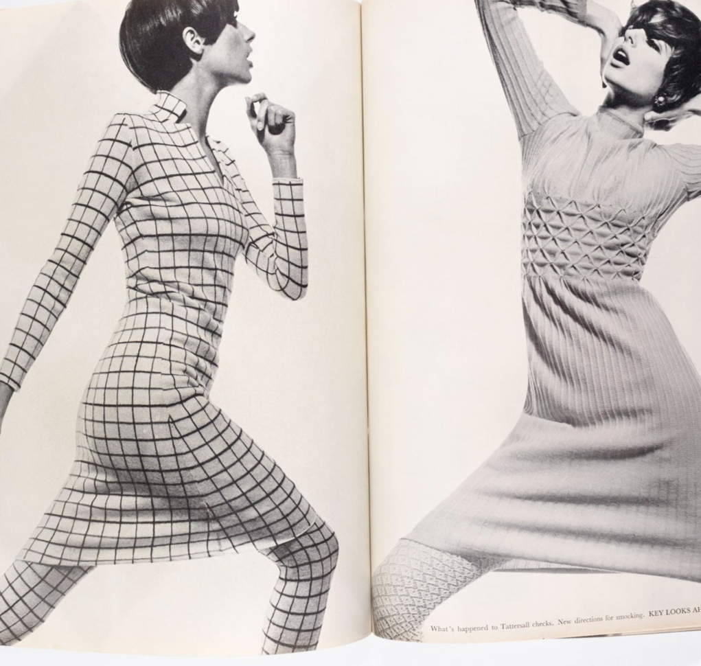 JILL KENNINGTON Helmut Newton OSSIE CLARK Vogue 1965 August 60th birthday gift