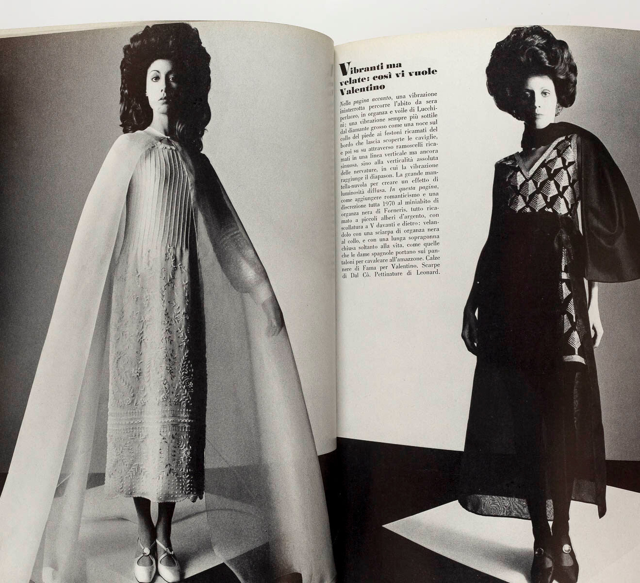 Moyra Swan DAVID BAILEY Barry Lategan COLLECTIONS Summer VOGUE ITALIA March 1970