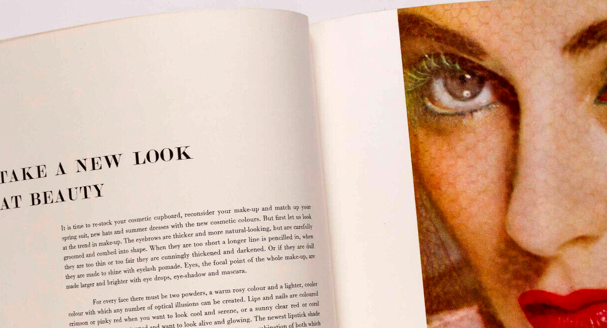 Norman Parkinson CARMEN DELL'OREFICE John Ward VOGUE BEAUTY Book 1951 Blumenfeld