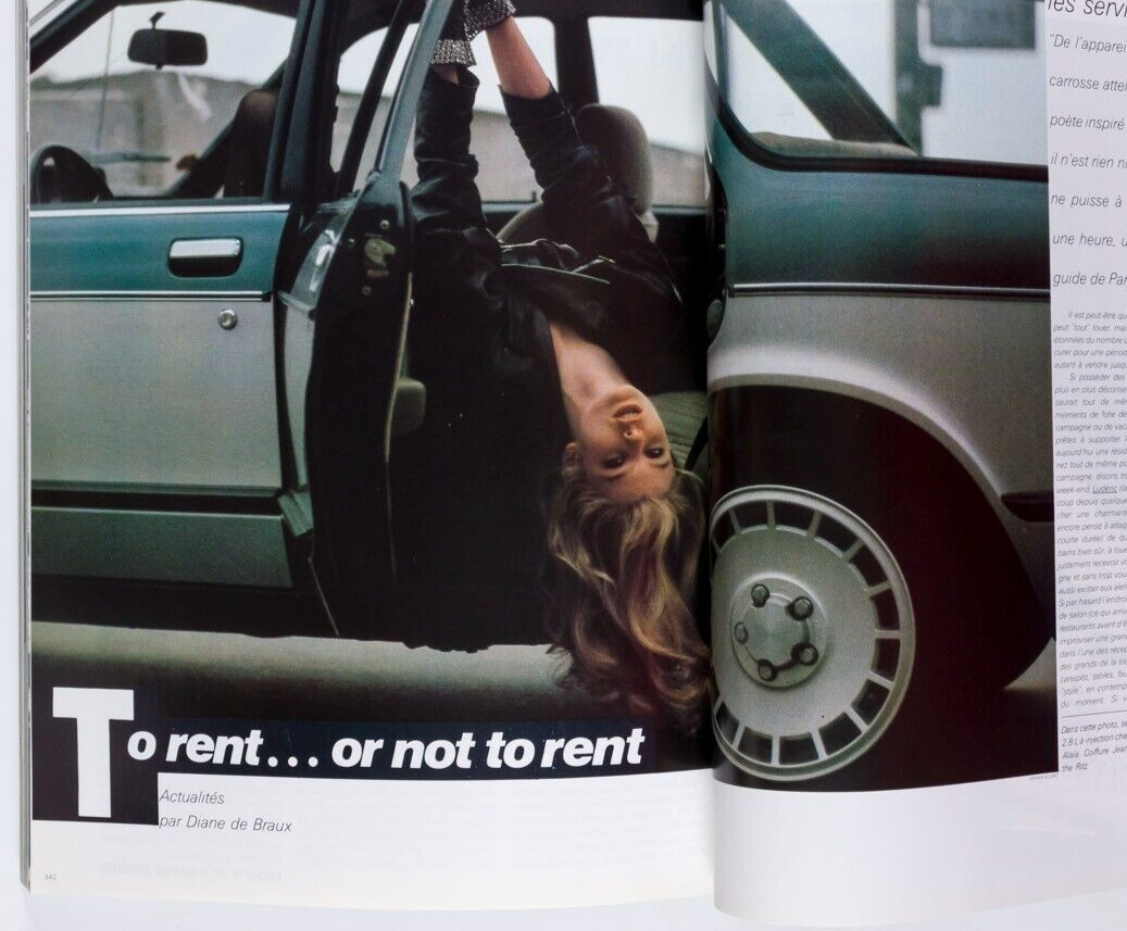 Nancy Dewier GUY BOURDIN Charlotte Rampling KELLY LEBROCK Horst ALT Paris Vogue