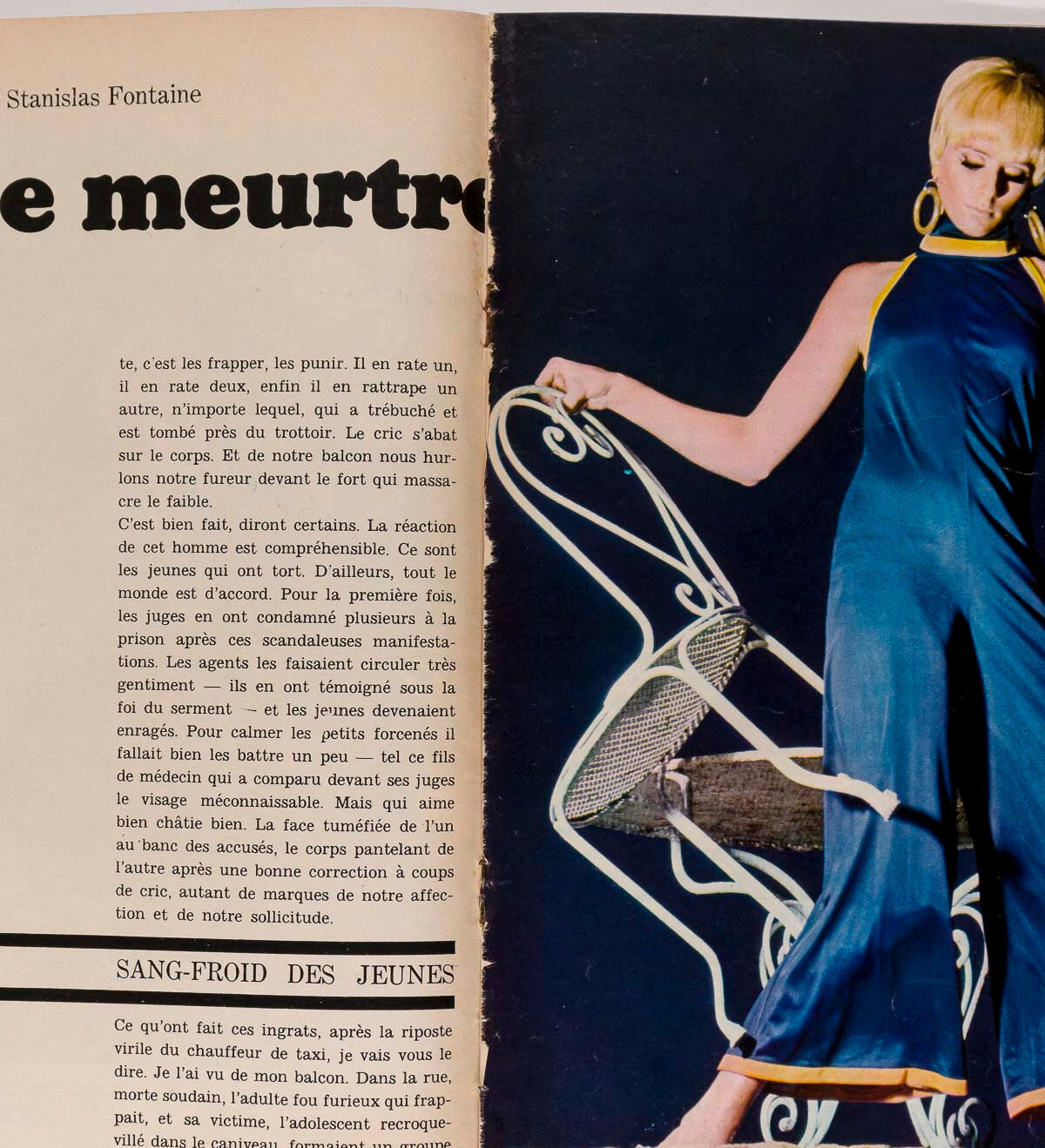 1st black Elle magazine cover model DONYALE LUNA Jill Kennington AUDREY HEPBURN