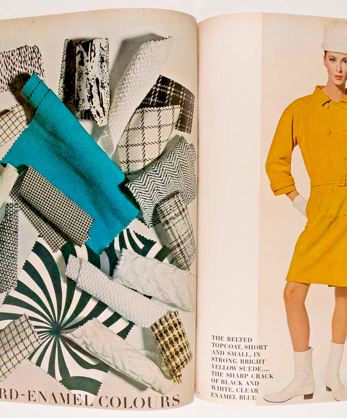 Brigitte Bauer JEAN SHRIMPTON Penn VOGUE January 1965 Pucci NORMAN PARKINSON vtg