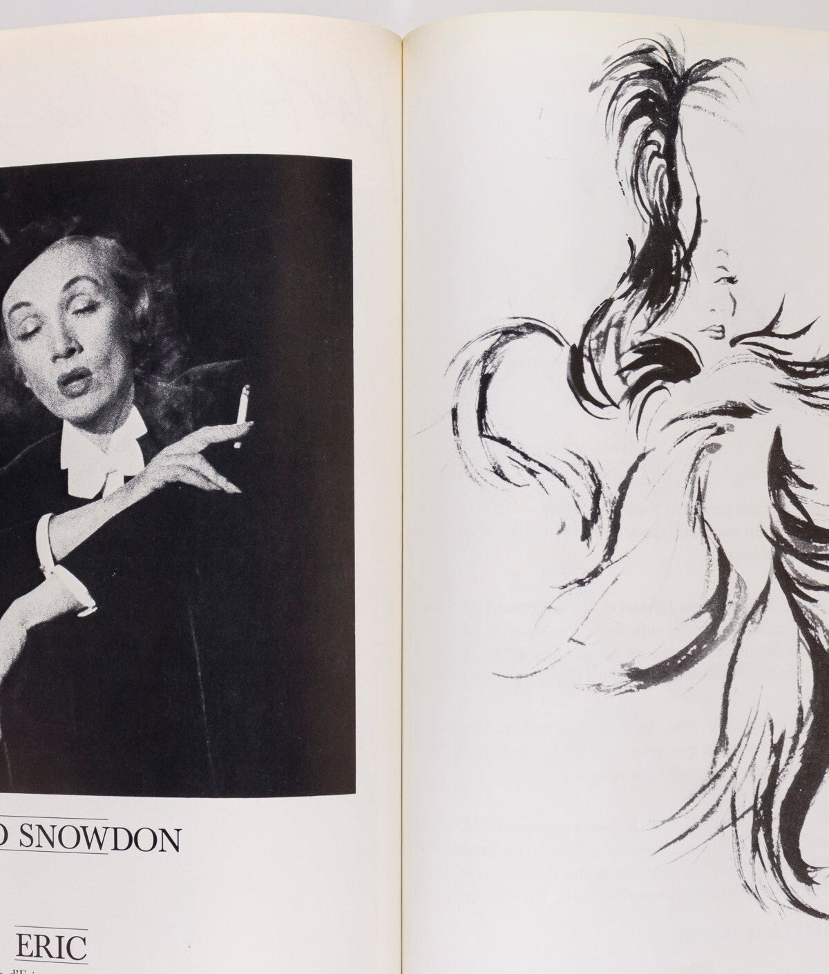 PARIS VOGUE par by MARLENE DIETRICH Helmut Newton GUY BOURDIN magazine 1974 Xmas