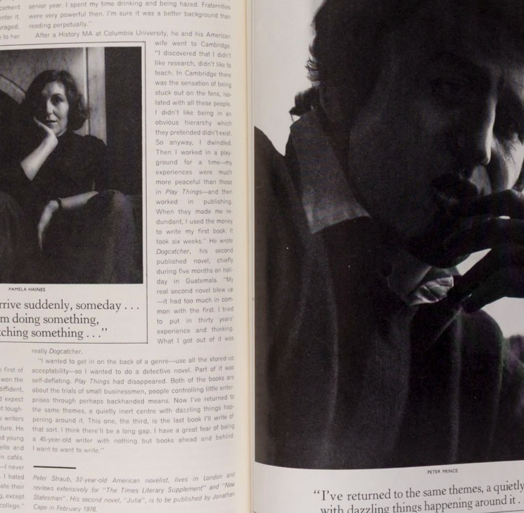 Ingrid Boulting MARIE HELVIN Paul Theroux VOGUE August 1975 50th birthday gift