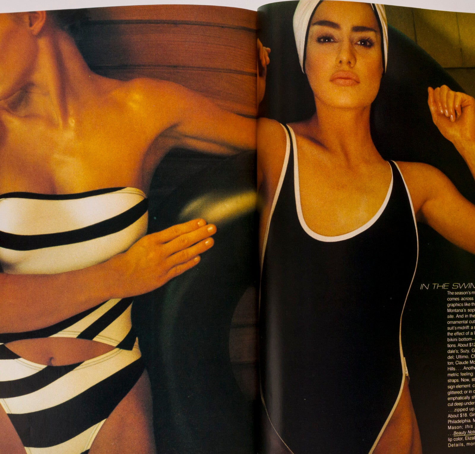 TATJANA PATITZ Deborah Turbeville KELLY LEBROCK Vogue 1985 Ungaro JAPAN Picasso