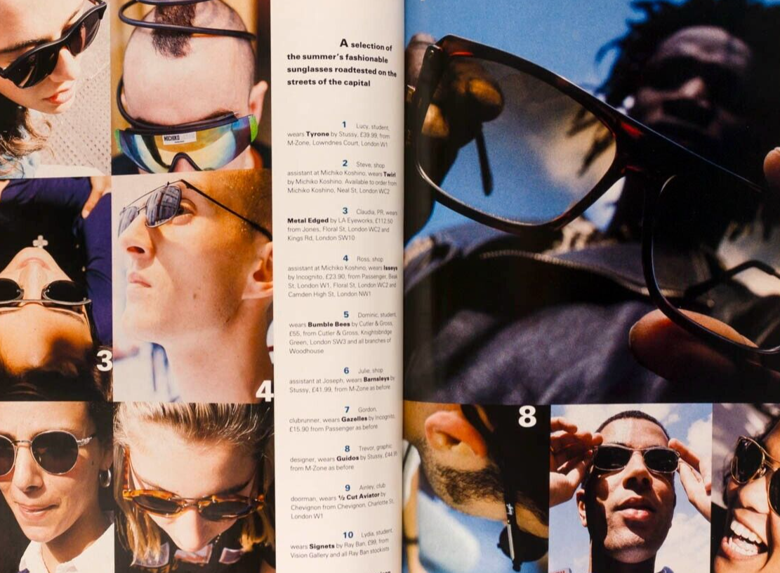 Kate Moss CORINNE DAY Mickey Rourke THE FACE magazine 1990 July SPIKE ISLAND vtg