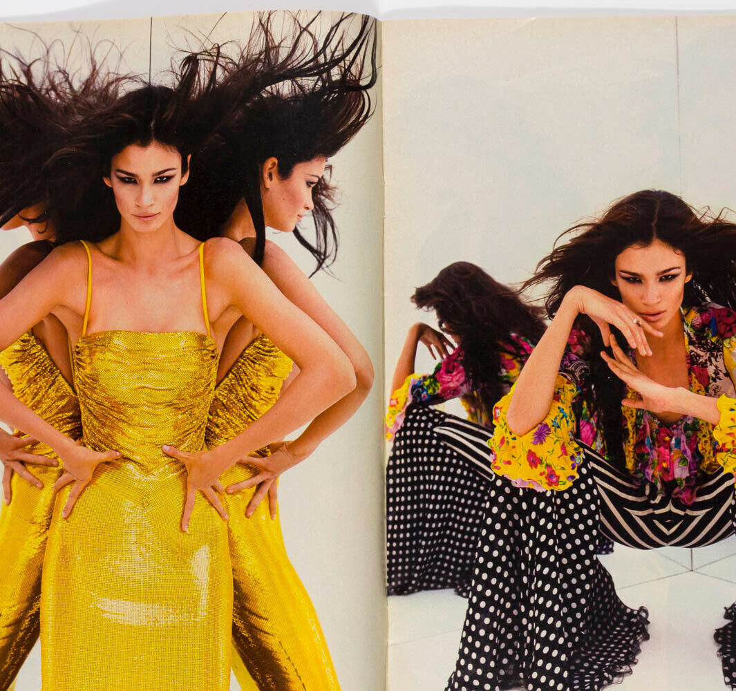 Caroline Ribeiro VERSACE Helmut Newton NAOMI CAMPBELL Corinne Day Style Magazine
