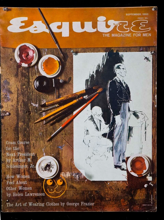Art of Wearing Clothes GEORGE FRAZIER Esquire Sept 1960 Bubblegum War IVY LEAGUE