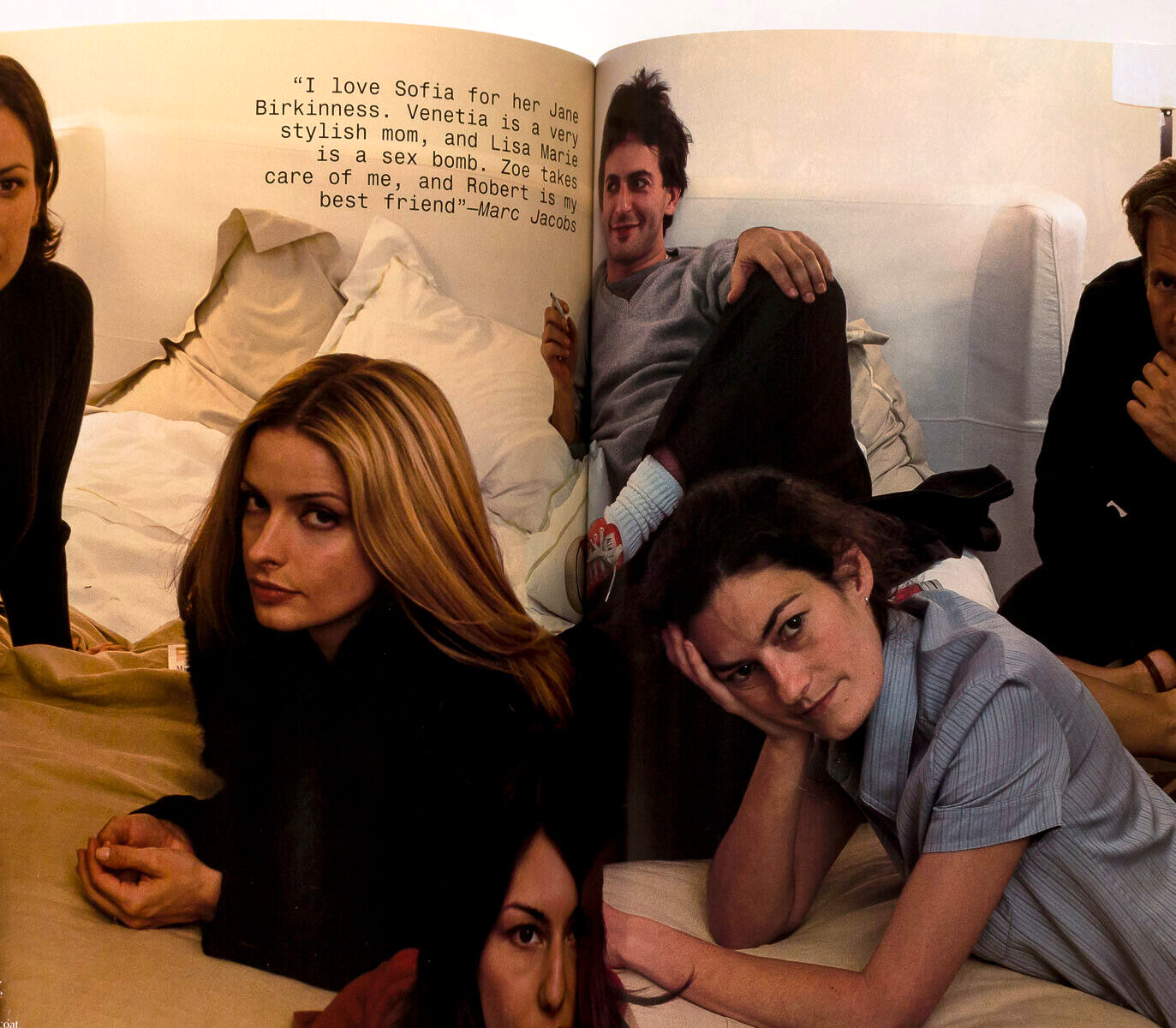Bridget Hall BJORK Ana Claudia Michels CHRIS ROCK Carmen Kass USA Vogue 2000 Sep