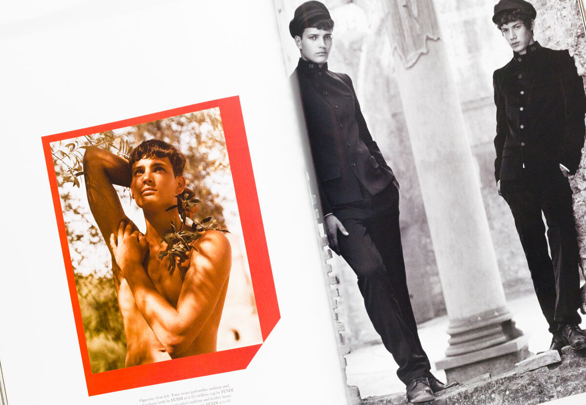 Andres Segura PAOLO ROVERSI Willy Vanderperre TINA BARNEY + ARENA HOMME magazine