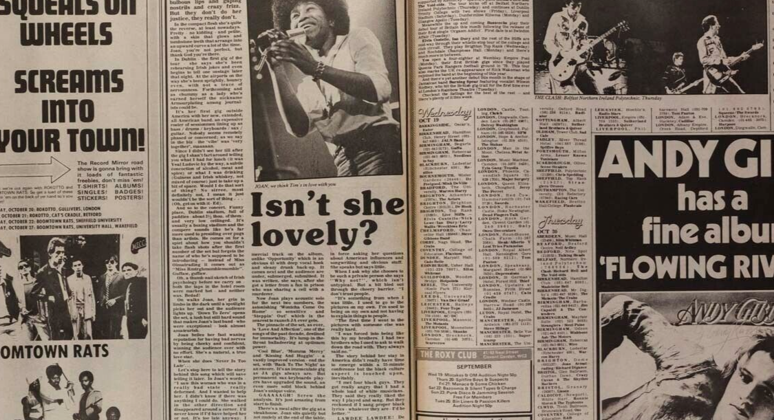 David Soul SEX PISTOLS COMIC Jamie Reid X-RAY SPEX XTC Record Mirror magazine UK
