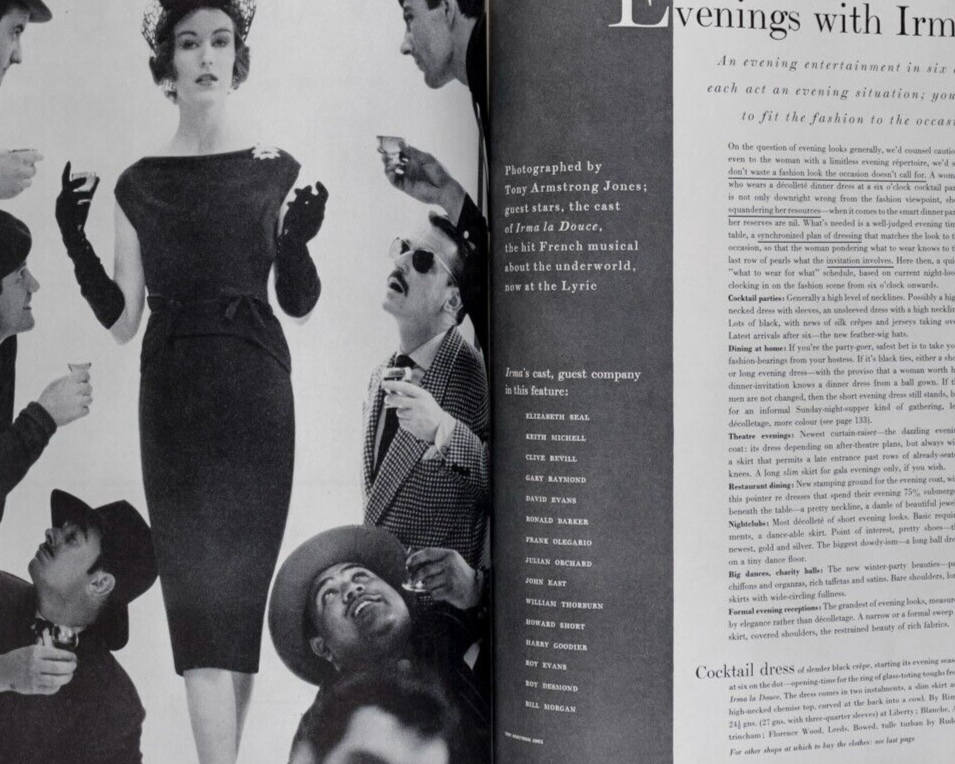 Elizabeth Seal CLIVE REVILL Gary Raymond SNOWDON Dior GIVENCHY Balenciaga VOGUE