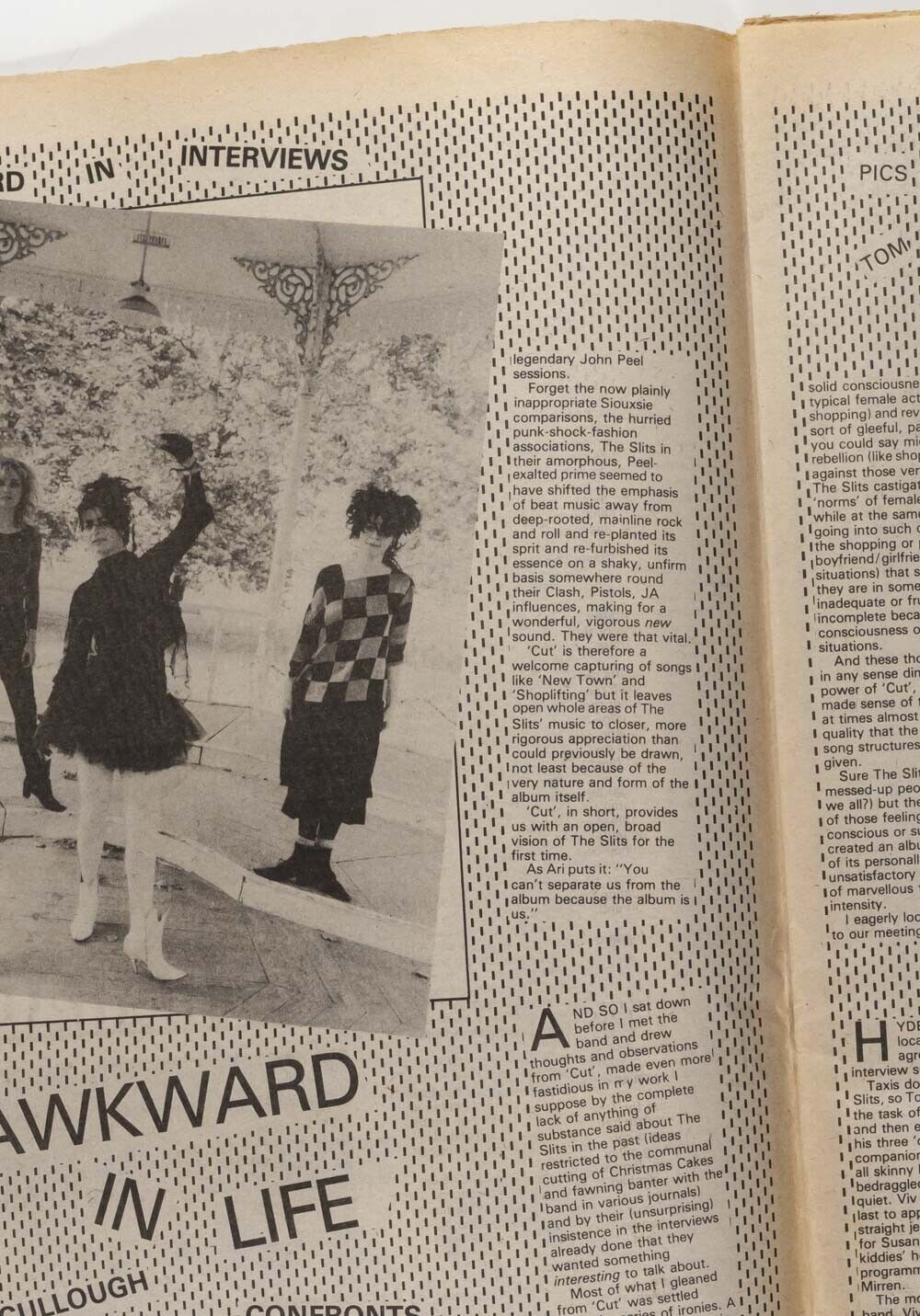 PAUL WELLER The Jam SLITS Patti Smith KINGS ROAD MOD Lenny Kaye SOUNDS magazine