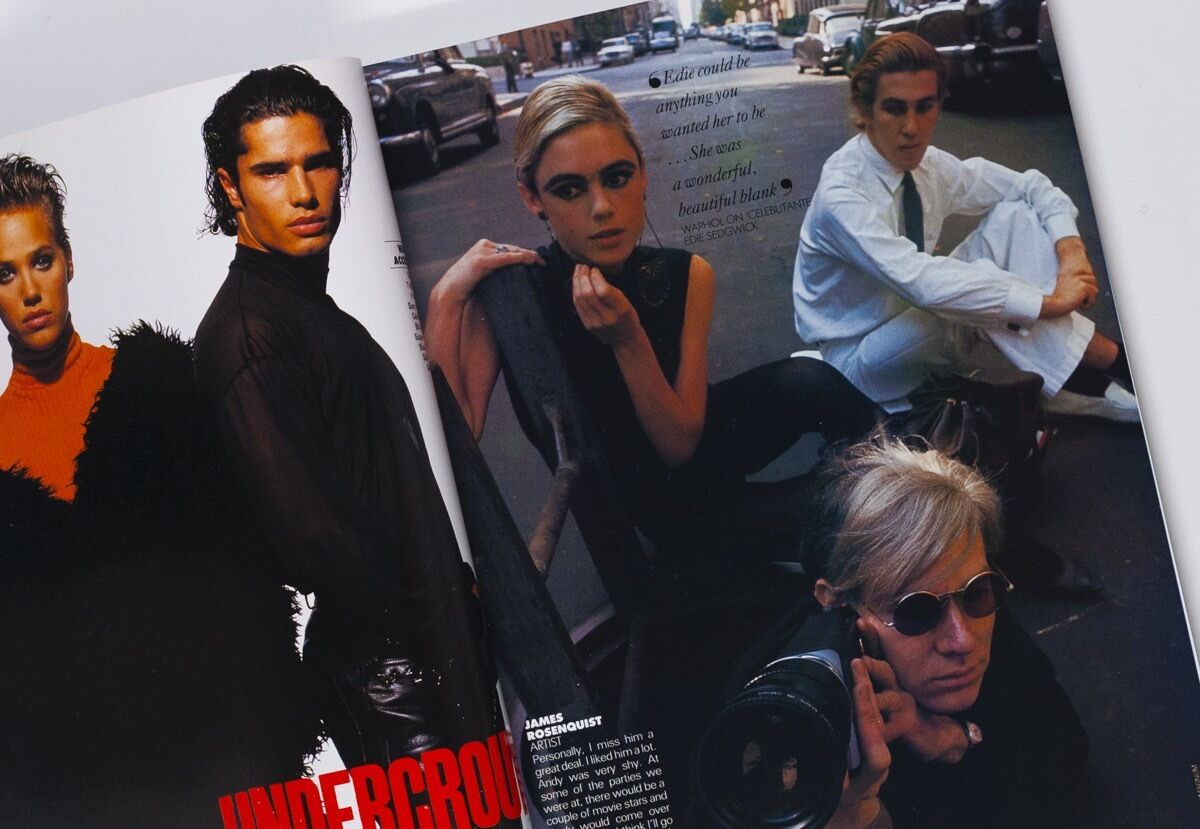 Famke Janssen JENY HOWORTH Rachel Hunter & Williams ROBERTA CHIRKO Elle 1989 Oct