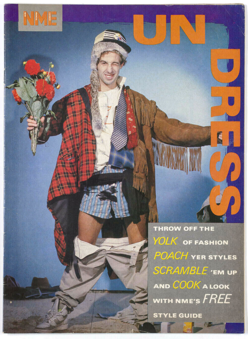 DAVE DORRELL Barry Kamen ASWAD Derek Ridgers EDWYN COLLINS Undress NME magazine