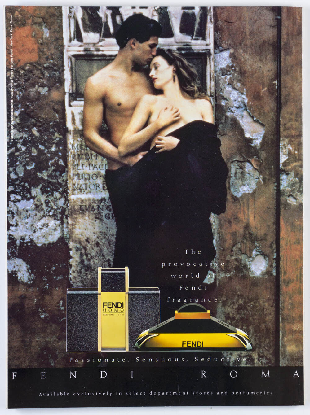 STEPHANIE SEYMOUR Claudia Schiffer WINONA RYDER Lindbergh JOHNNY DEPP CdG VOGUE