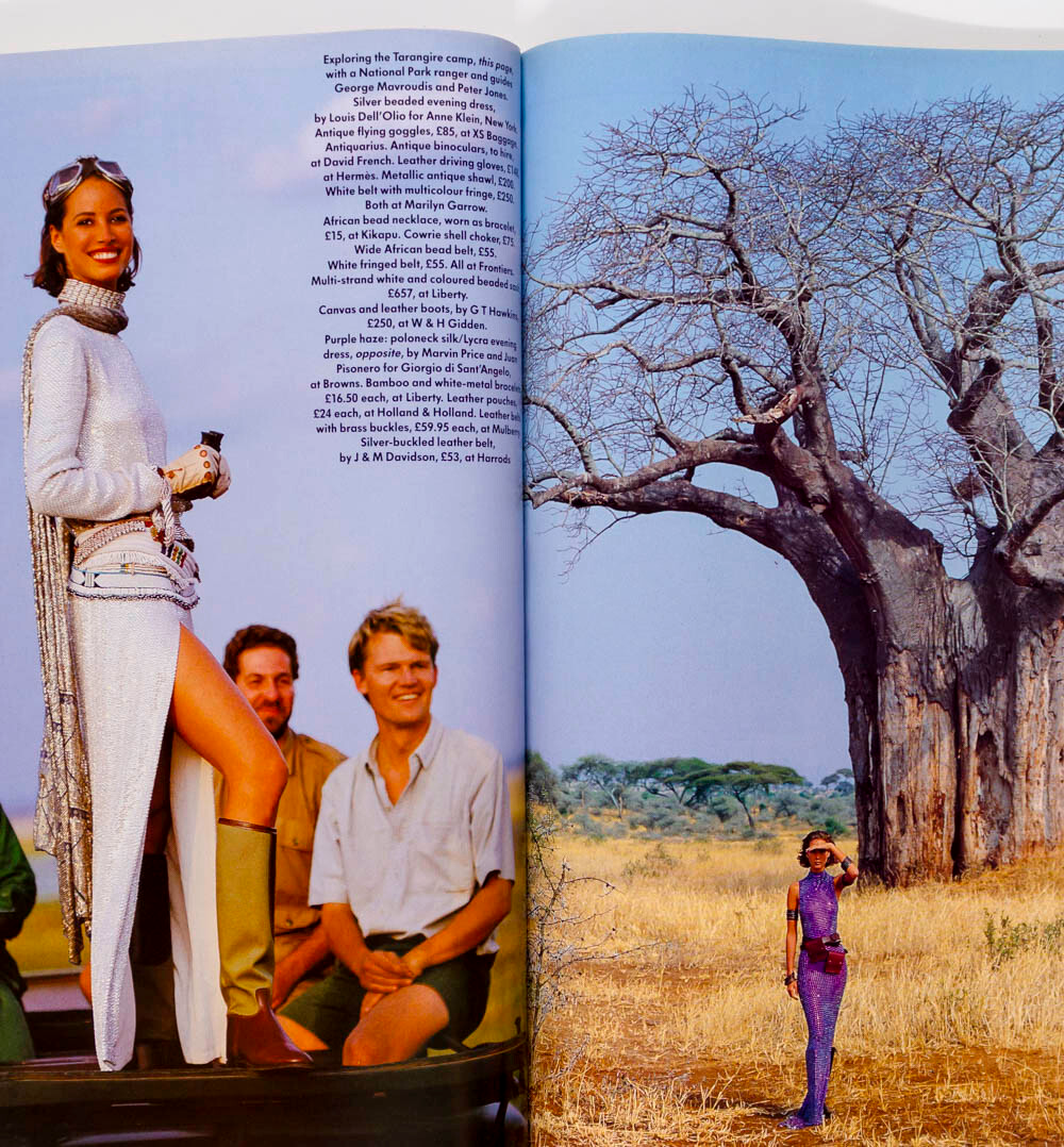 Lady Diana CHRISTY TURLINGTON Dee-Lite NIKI TAYLOR Candida Lycett Green VOGUE UK