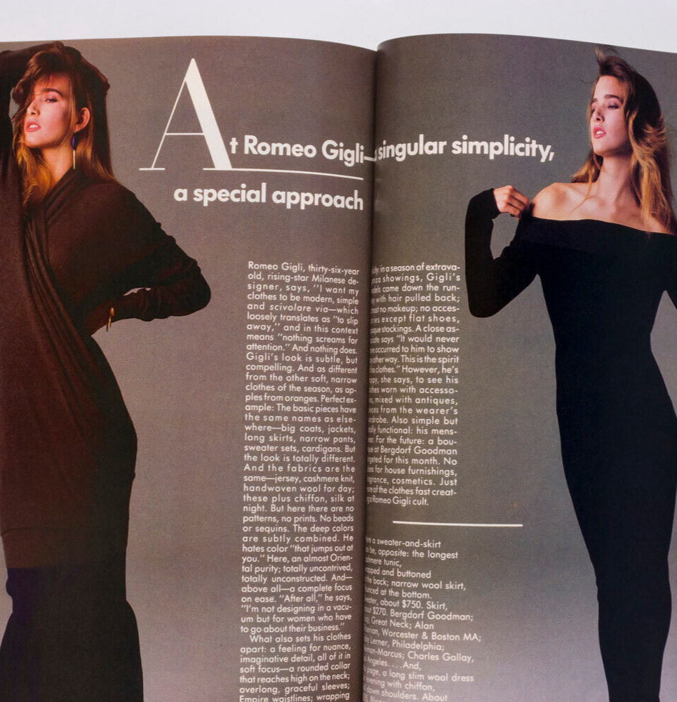 CINDY CRAWFORD 1st Vogue AVEDON The SuperModels TURLINGTON Sigourney HORST Penn