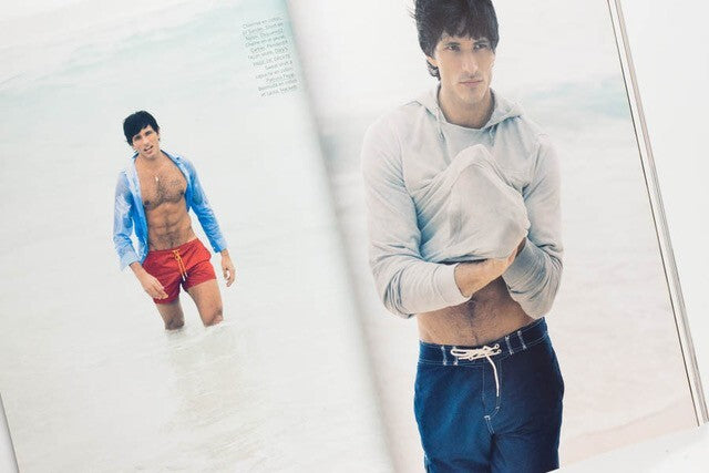 Pete Doherty DOUTZEN KROES Andres Segura VOGUE HOMMES 2007 Mini Anden TESTINO
