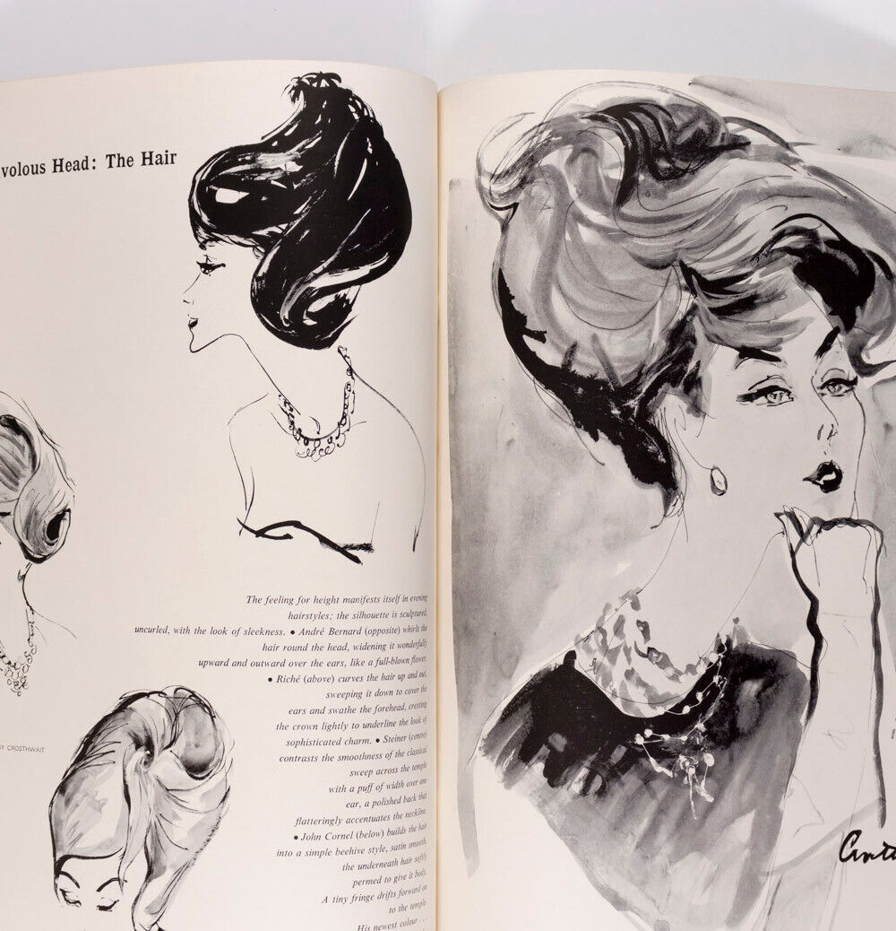 TOM KEOGH Len Deighton ST MORITZ Harpers Bazaar 1959 December EDNA O'BRIEN Paris