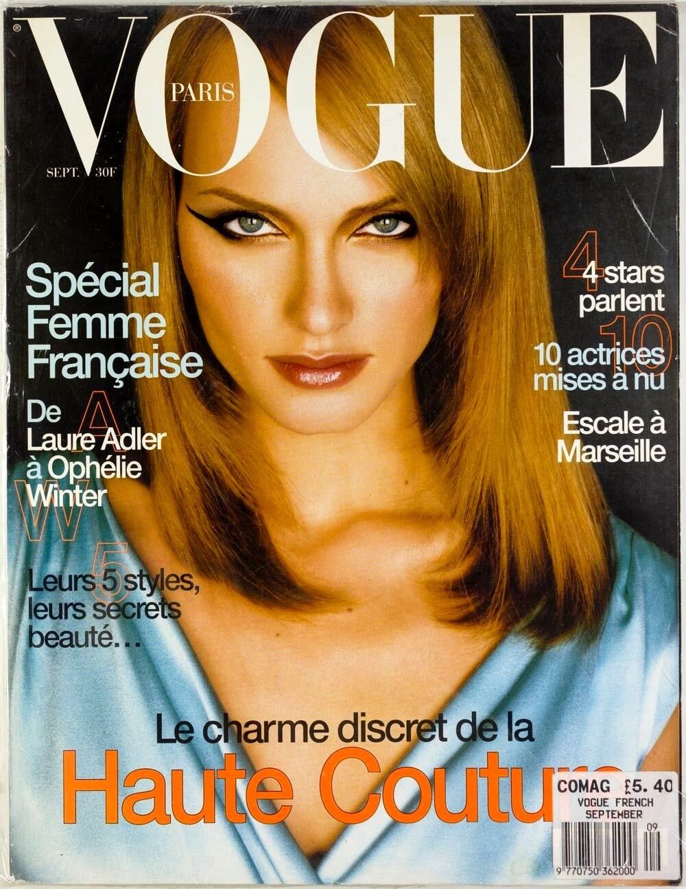 AMBER VALLETTA Mini Anden LAETITIA CASTA Guinevere Van Seenus FR. VOGUE Magazine