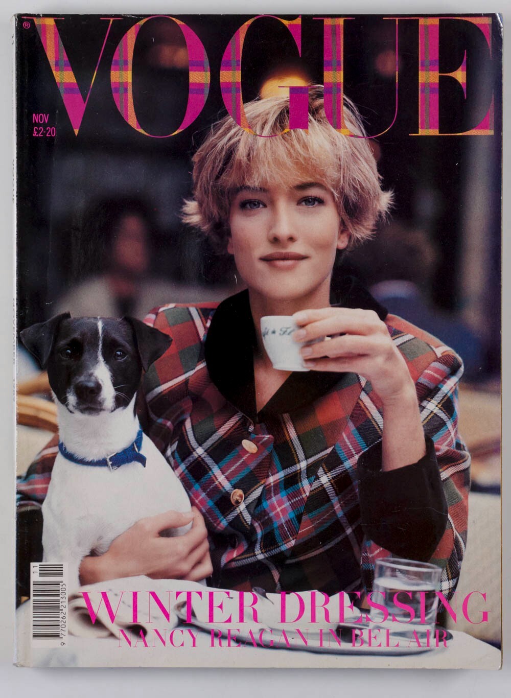 Tatjana Patitz NAOMI CAMPBELL Monica Bellucci VOGUE 1989 Nancy Reagan BLUMENFELD