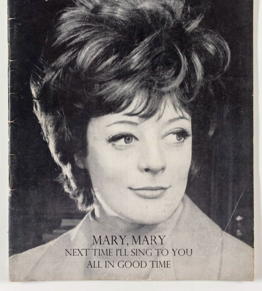 Maggie Smith ANGUS McBEAN Richard O'Sullivan & HARRIS Theatre World magazine UK