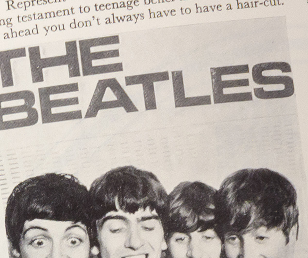 BEATLES Patrick MacNee JILL KENNINGTON Saul Leiter Queen magazine CHRISTMAS 1963