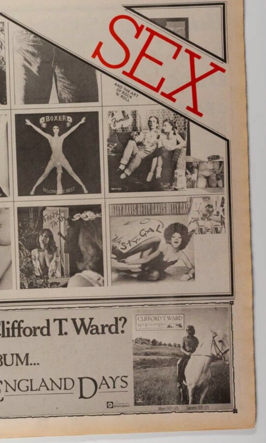 David Soul SEX PISTOLS COMIC Jamie Reid X-RAY SPEX XTC Record Mirror magazine UK
