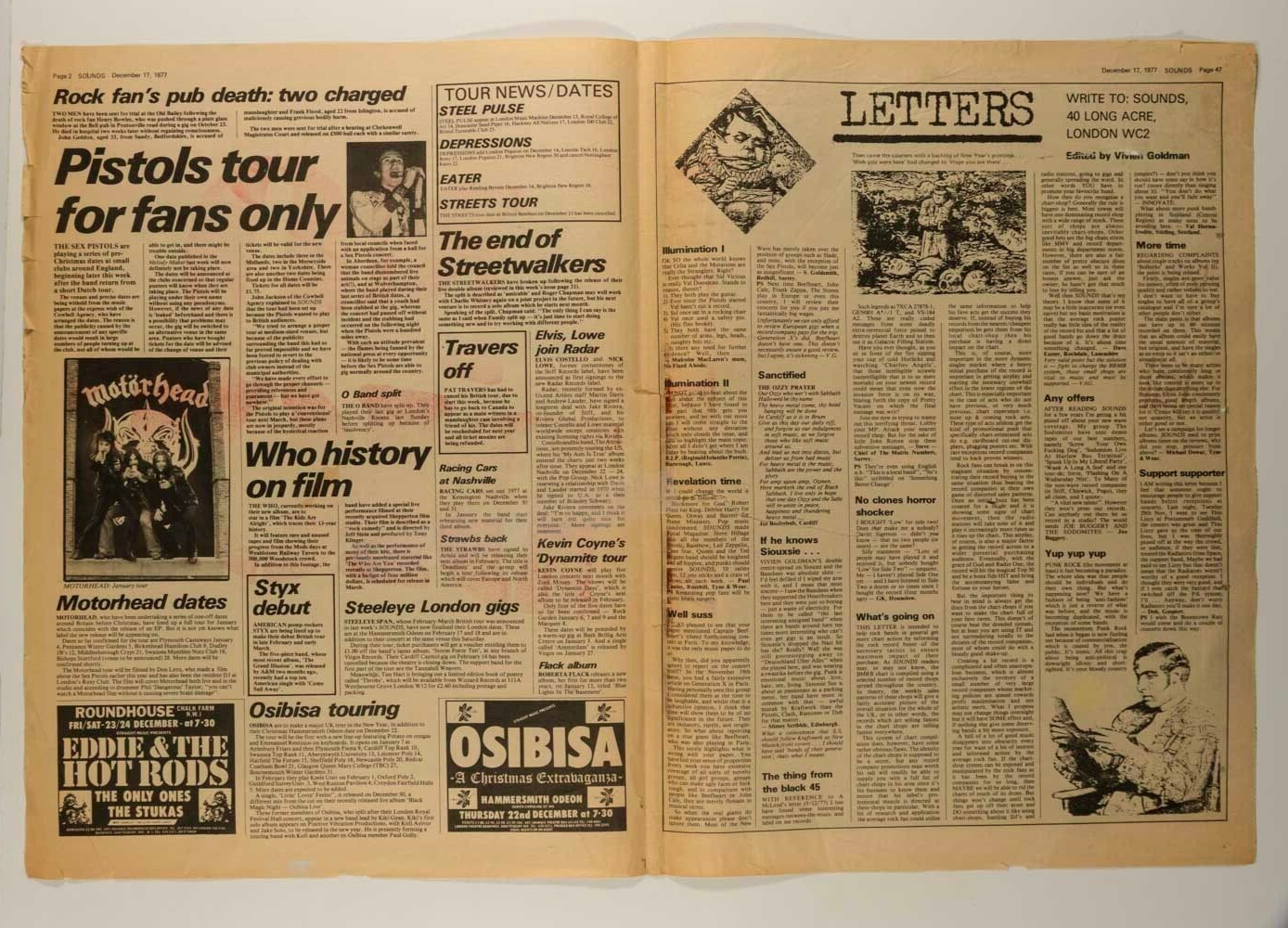 The Jam in San Francisco CHRIS WALTER Nazareth PAUL WELLER Sounds magazine cover