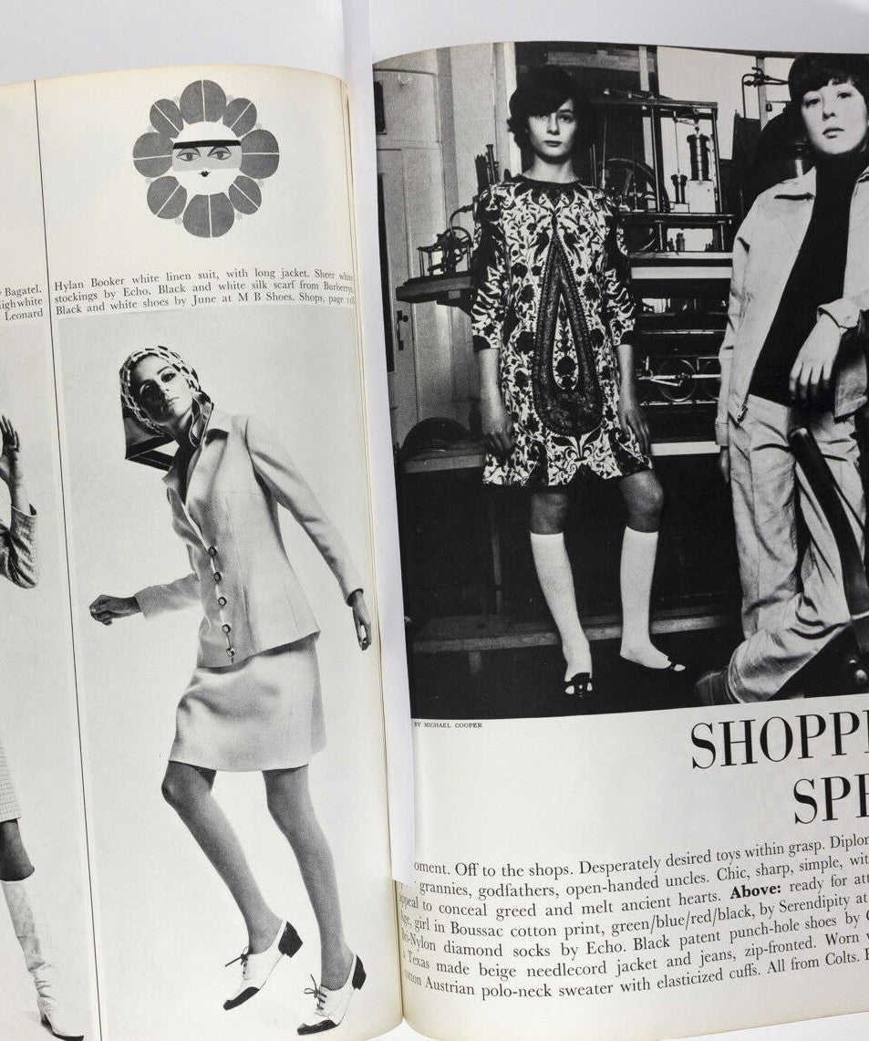 BRITT EKLAND Sellers PEGGY MOFFIT Queen magazine March 1966 Vancouver PETER COOK