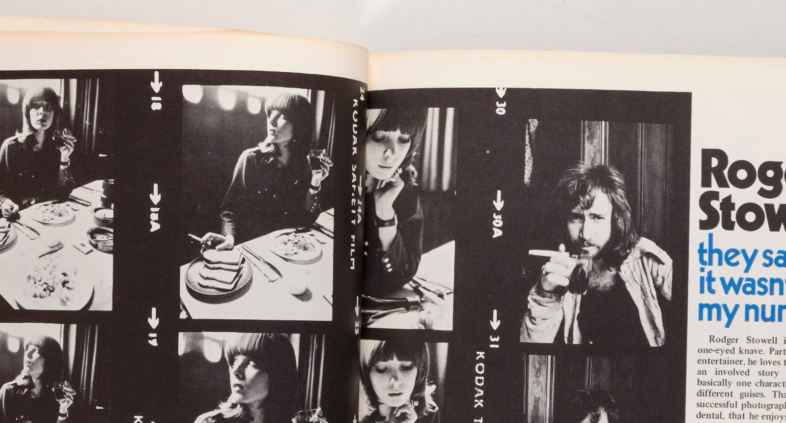 Pete Townshend DON McCULLIN Tuppy Owens DAVID BAILEY's The Image magazine 1973