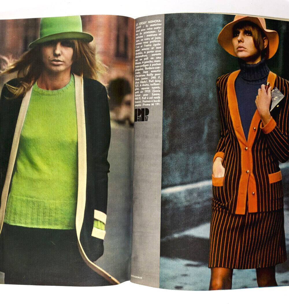 ANTONIO LOPEZ Harri Peccinotti BERNARD BUFFET Beatles BOB RICHARDSON French Elle