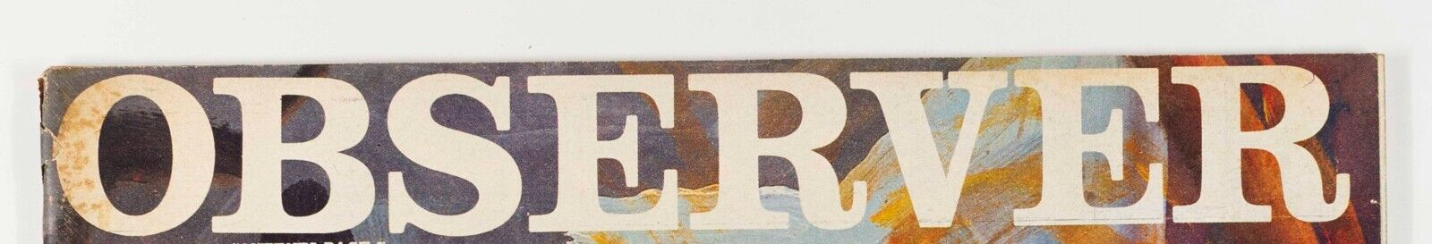 FELIKS TOPOLSKI Alexander Solzhenitsyn MARSHA HUNT Marconi OBSERVER magazine UK