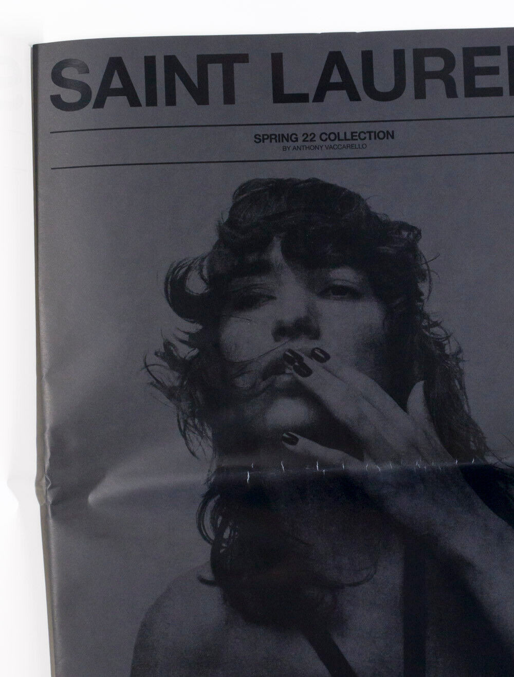 MICA ARGANARAZ Jerry Hall SAINT LAURENT lookbook magazine ANTHONY VACCARELLO 22