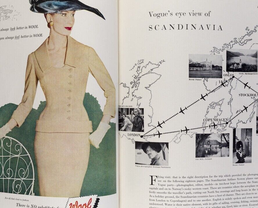 Nena von Schlebrugge NORMAN PARKINSON Penn SWEDEN Denmark NORWAY John Ward VOGUE