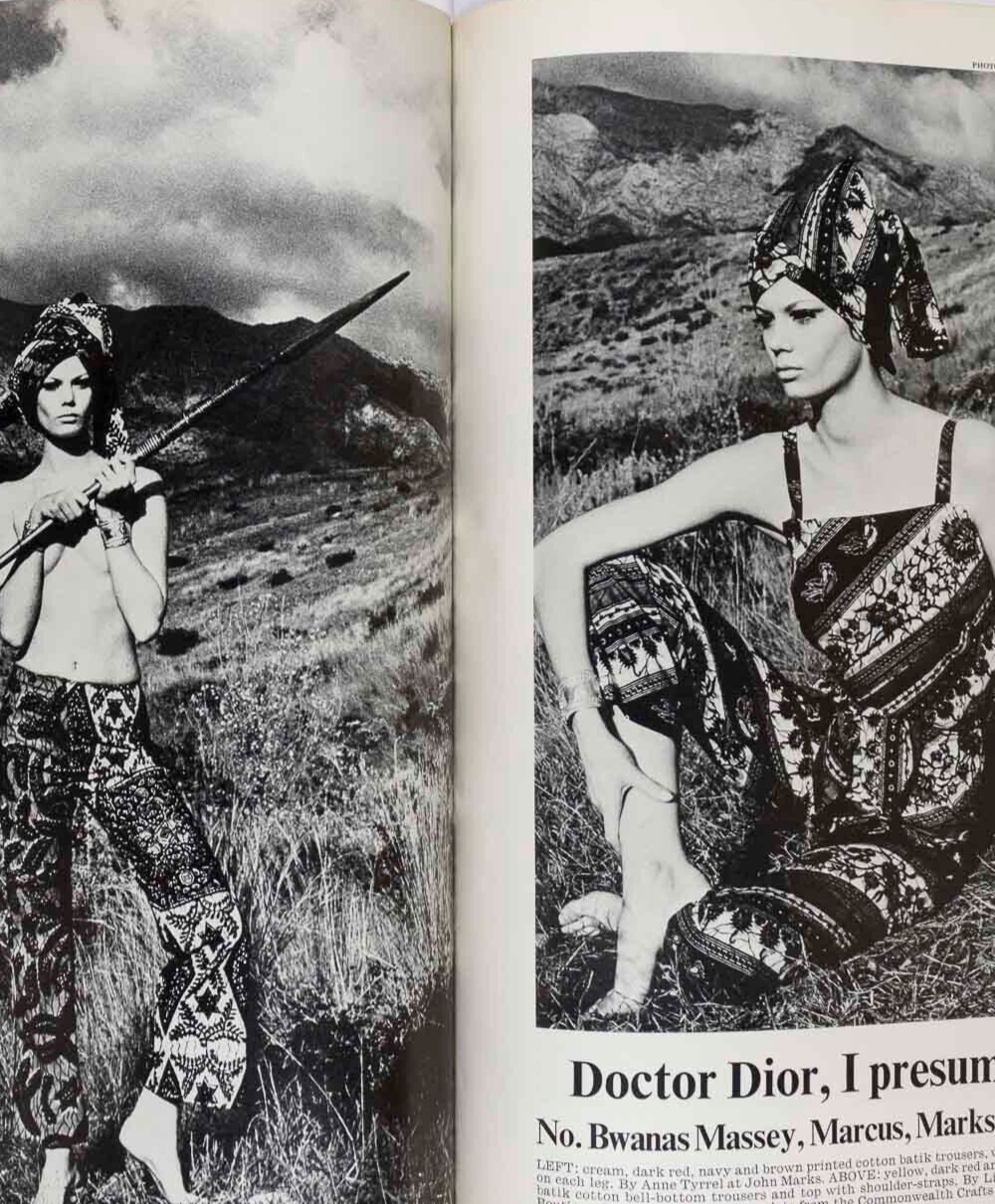 JANE ASHER Jill Kennington HELMUT NEWTON Kaffe Fassett YSL Dior ~ Queen magazine