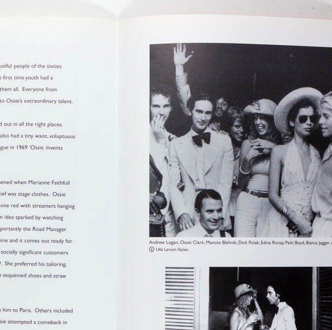 OSSIE CLARK Warrington Art Museum CELIA BIRTWELL fashion PATTIE BOYD Hockney vtg
