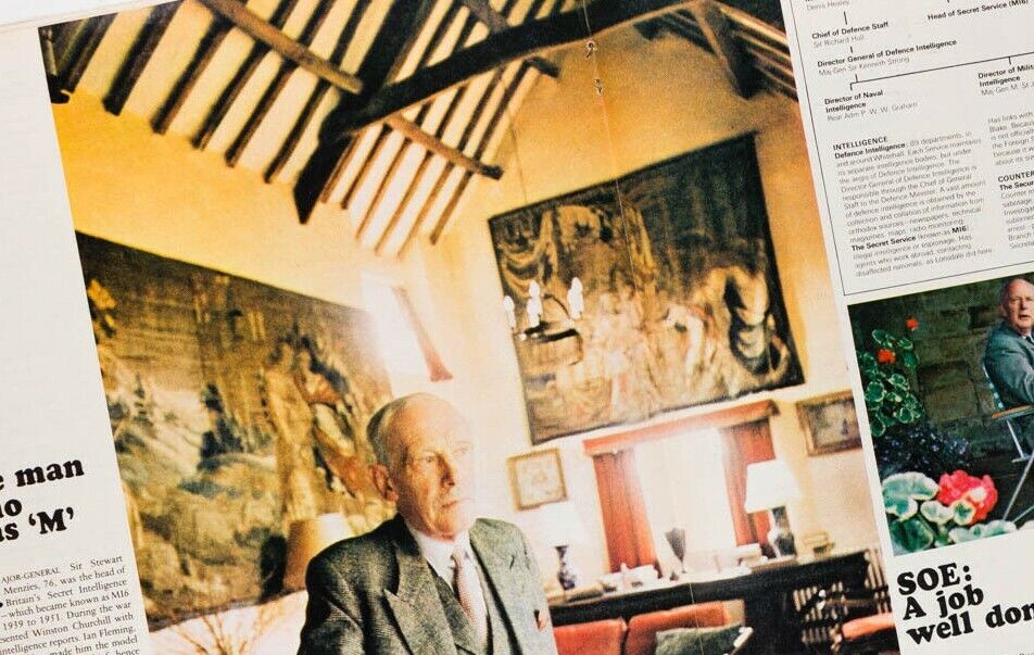 JOHN LE CARRE Hedgecoe SIS Maurice Buckmaster MI6 Spies TELEGRAPH spy magazine