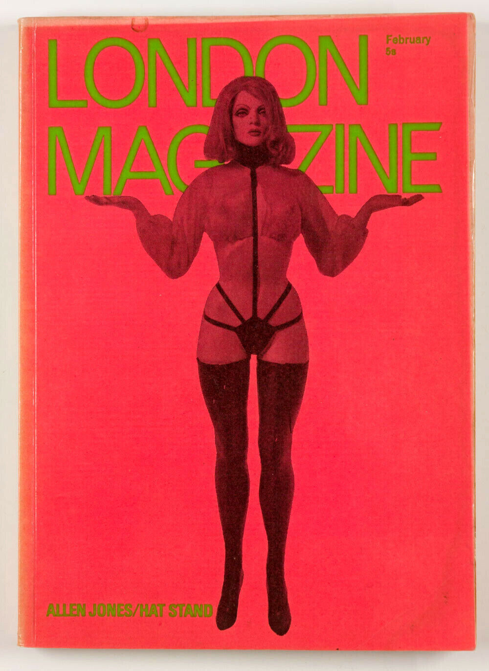 ALLEN JONES Hat Stand JACK KEROUAC Poetry LITERARY Film LONDON MAGAZINE BOOK vtg