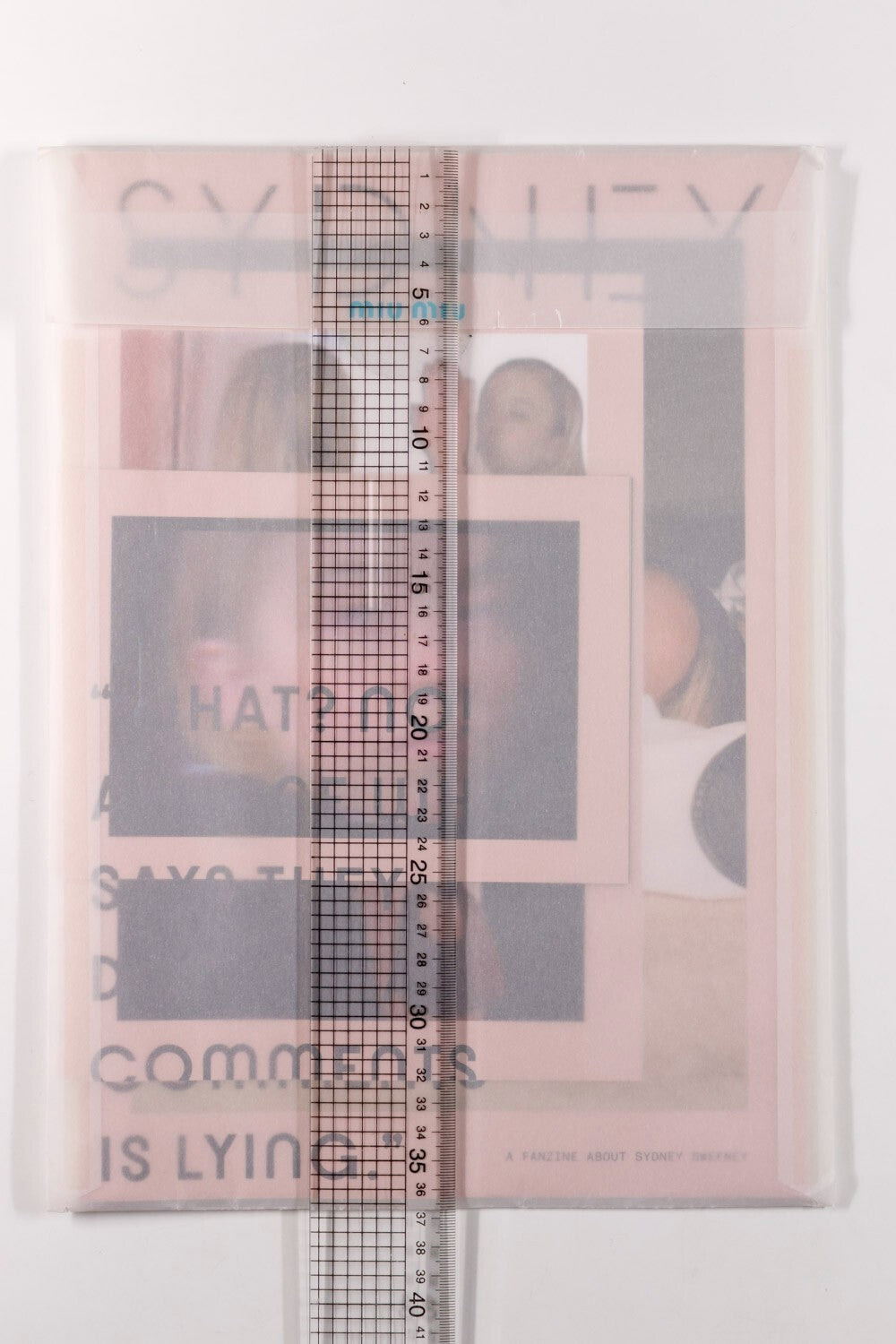 Sydney Sweeney TYRONE LEBON Lotta Volkova MIU MIU catalog LOOKBOOK zine AW 2022