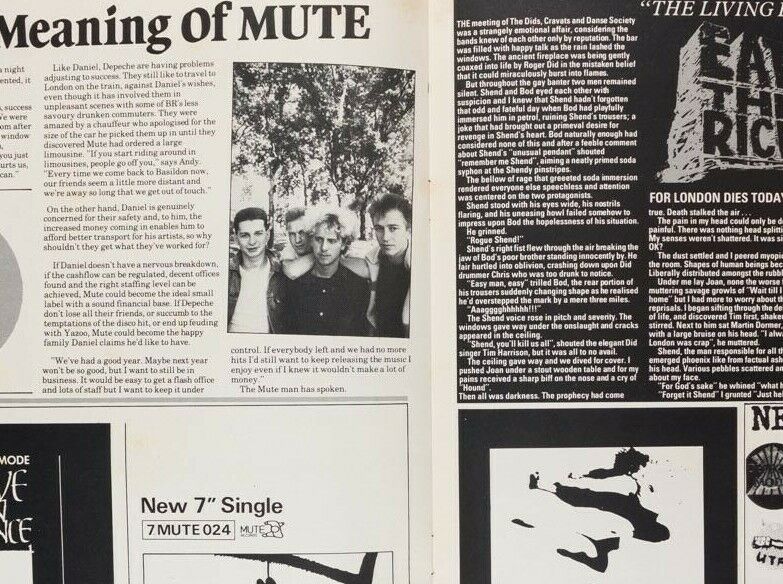 Depeche Mode FELA KUTI Annette Peacock ALLEZ Maximum Joy MASTERBAG magazine # 17